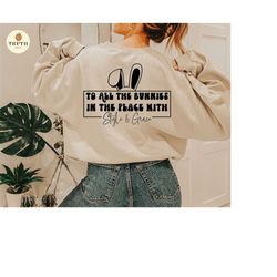 to all the bunnies in the place with style and grace svg, easter svg shirt, sublimation design,retro easter png,svg file for cricut.
