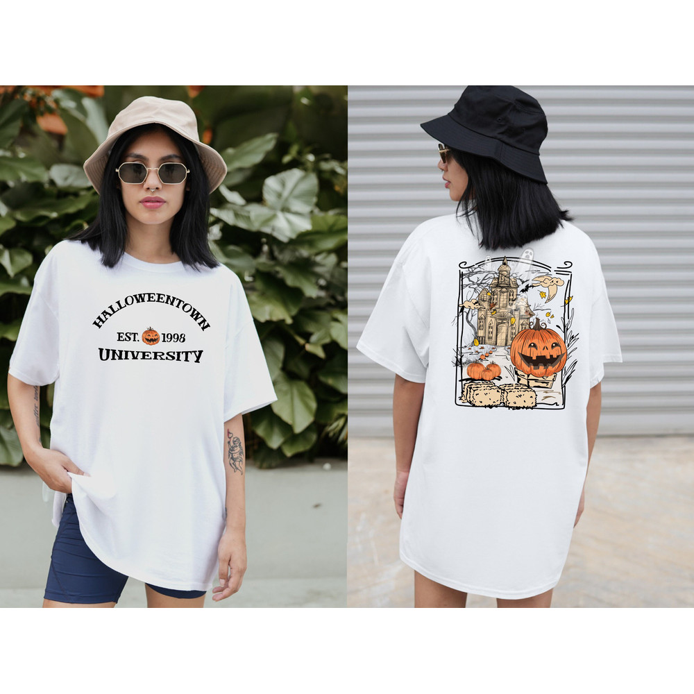 Comfort Colors Halloweentown University Est 1998 Shirt, HalloweenTown Shirt, Halloweentown 1998 Shirt, Halloween T-shirt, Ghost Shirt, - 1.jpg