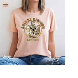 disney animal kingdom shirt, disney safari graphic tees, mickey and friends clothing, family matching shirt, cute kids t