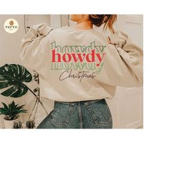 howdy christmas shirt svg,retro christmas svg,vintage holiday svg,boho,xmas,cowboy svg, sublimation file for shirt design.