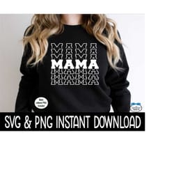 mama stacked svg, mama stacked png, wine glass svg, mama stacked svg, instant download, cricut cut files, silhouette cut files, print