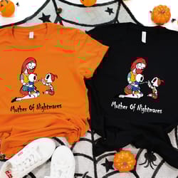 mother of nightmares shirt png, halloween shirt png, halloween mom shirt png, jack and sally shirt png, nightmare before