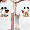 Disney Halloween Comfort Colors Shirt, Mickey Halloween Shirt, Mickey Couple Tee, Halloween Matching, Spooky Season Tee, Back and Front Tee - 1.jpg