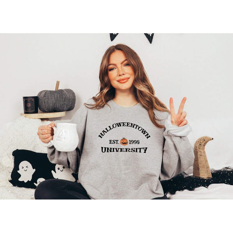 Halloween Shirts, Halloweentown University Sweatshirts, Halloween Shirts, Spooky Vibes Shirt, Vintage Halloween Shirt - 4.jpg