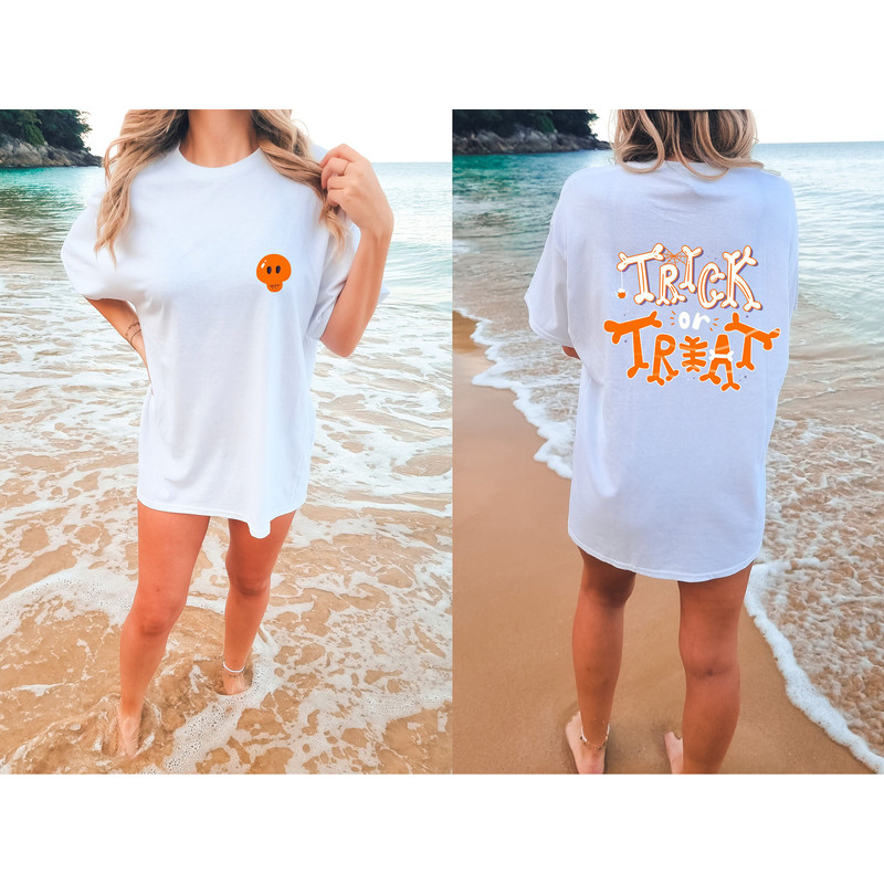 Halloween Trick or Treat Comfort Colors Shirt, Halloween Trick-Or-Treat, Halloween Trick-or-Treat Tee, Funny Halloween Shirt, Halloween Tee - 1.jpg