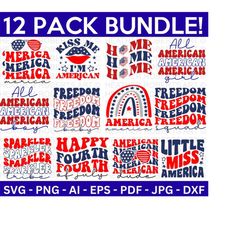retro 4th of july svg bundle, july 4th svg, fourth of july svg, america svg, usa flag svg, independence day svg, cut file cricut, silhouette