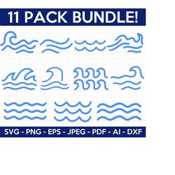 waves doodle svg, ocean svg, waves svg, sea svg, water svg, aquatic, sea waves svg, beach svg,ocean waves svg,cut file for cricut,silhouette