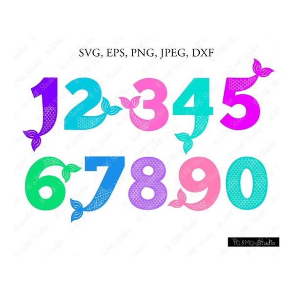 Mermaid SVG, Mermaid Monogram Svg, Cute Mermaid Svg, Mermaid - Inspire ...