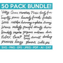 calligraphy svg bundle, positive quotes, calligraphy quotes svg, inspirational quotes, positive vibes, printable card, cut file cricut