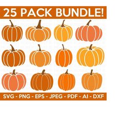 pumpkin svg bundle, pumpkin svg, pumpkin vector, halloween svg, pumpkin shirt svg,fall clipart,autumn clipart,cut file for cricut,silhouette