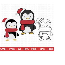 christmas penguins svg bundle, penguins svg, cute penguins svg, christmas svg, winter svg, merry christmas, christmas cut file for cricut
