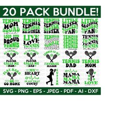 retro tennis svg bundle, tennis svg, tennis shirt svg, tennis mom life svg, tennis svg designs, supportive mom svg, cut file cricut