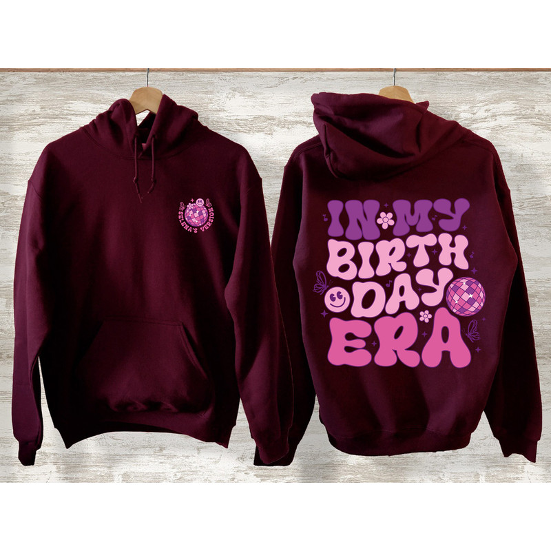 Personalized In My Birthday Era Sweatshirt and Hoodie, In My Custom Era Shirt, Birthday Girl Shirt, Personalized Sweatshirt, Fan Girl Hoodie - 5.jpg
