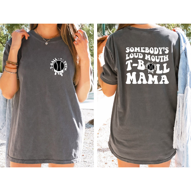 T-ball Mom Comfort Colors Shirt, Mama Gift Shirt, Mom Shirt, T-ball Mom Shirt, Gifts for Mom, Mom Life Shirt, Sports Shirt, Gift for Women - 3.jpg