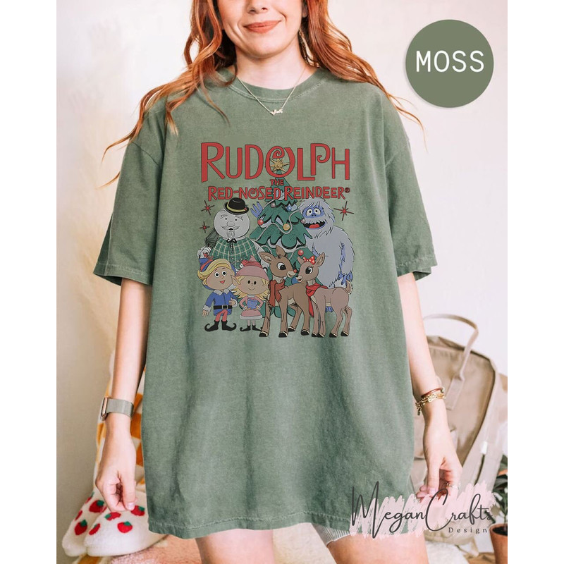 Vintage Rudolph The Red Nosed Reindeer Christmas Sweatshirt, Rudolph Xmas Sweatshirt, Rudolph Christmas Shirt, Vintage Christmas Movie Shirt - 5.jpg