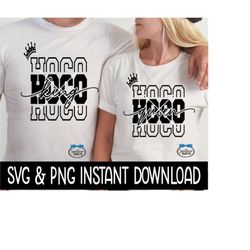 hoco king and queen bungle svg, png, home coming king and queen tee shirt svg file instant download, cricut cut files, silhouette cut file
