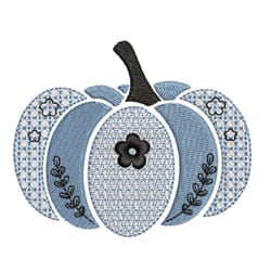 pumpkin machine embroidery design
