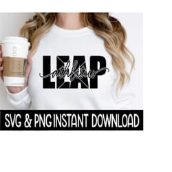 leap athletics svg, athletics png, wine glass svg, athletics svg, instant download, cricut cut files, silhouette cut files, print