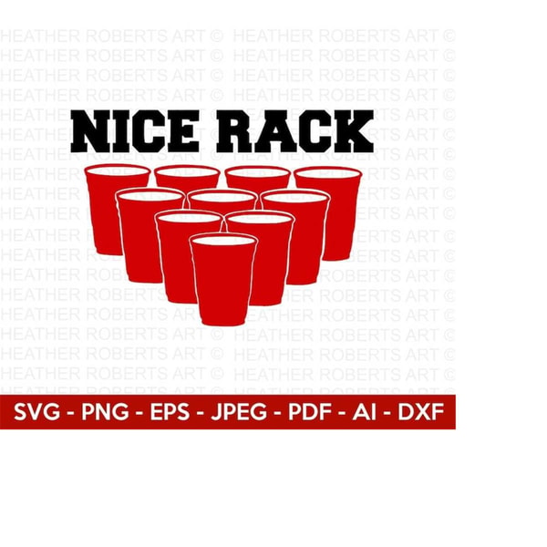 Nice Rack Beer Pong Svg, Beer Pong Svg, Beer Svg, Beer Pong | Inspire ...