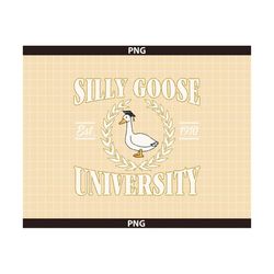 Silly Goose Shirt Png, Silly Goose University Shirt Png, Funny Men's Shirt Png, Funny Gift for Guys, Funny Goose, Golden Goose
