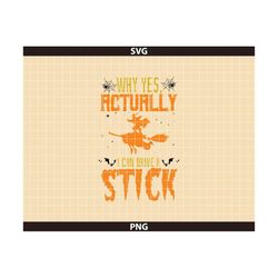 why yes actually i can drive a stick png, funny halloween witch png, trick or treat design, instant download