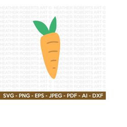 carrot svg, easter carrot svg, carrot clipart svg, easter svg, bunny svg, vegetable svg, rabbit svg, cut file for cricut, silhouette