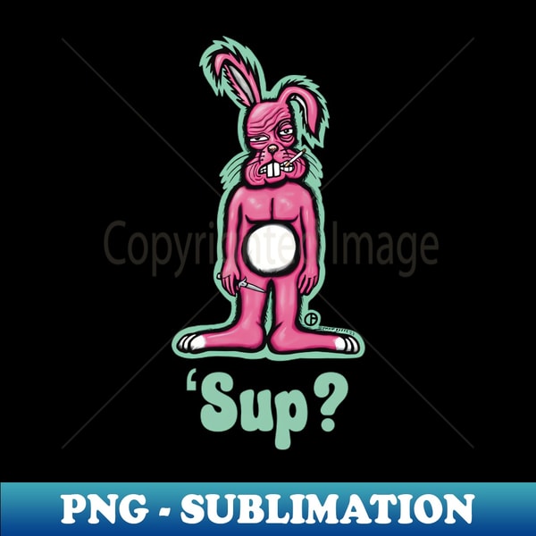 Bad Rabbit - PNG Sublimation Digital Download - Unleash Your - Inspire ...