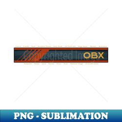 obx outer banks towns lght txt - png transparent sublimation design - defying the norms