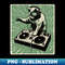 RN-20231025-1596_Cat DJ - Green Block Print - DJ Cat - Deadmau5 - Deadmouse 4757.jpg