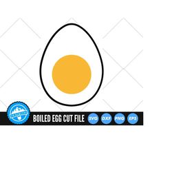 boiled egg svg files | kawaii eggs svg cut files | breakfast svg vector files | hard boiled eggs vector | egg half vecto