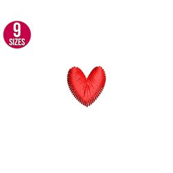 Mini heart embroidery design, Mini Heart shape, Love, Valentines day Machine embroidery file, Digital download