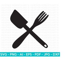 custom order - crisscrossed fork and spatula svg, potholder svg, oven mitt svg, kitchen svg, baking svg, cut file cricut