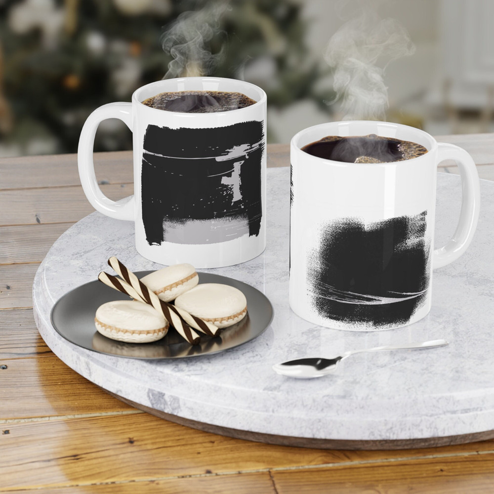 Abstract Art Ceramic Mug (11oz, 15oz & 20oz) Perfect Gift for Coffee Coffee Mug Gift for her Abstract Art Design Mug - 1.jpg