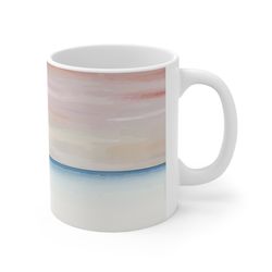 artistic 11oz mug, abstract ceramic mug, abstract design coffee mug