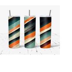 20 oz skinny tumbler wrap, abstract tumbler wrap, straight template, tapered, sublimation graphics, digital download, instant download