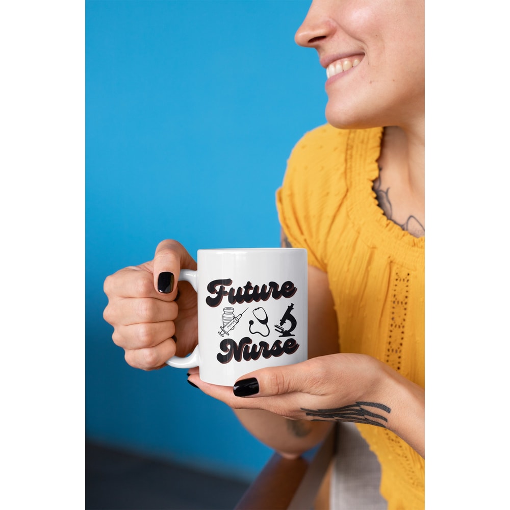 Future Nurse Mug, Future Nurse Gift, Future Nurse, Future Nurse birthday, Nursing Student, Nursing Student Gifts, Nurse Graduation Gift - 2.jpg