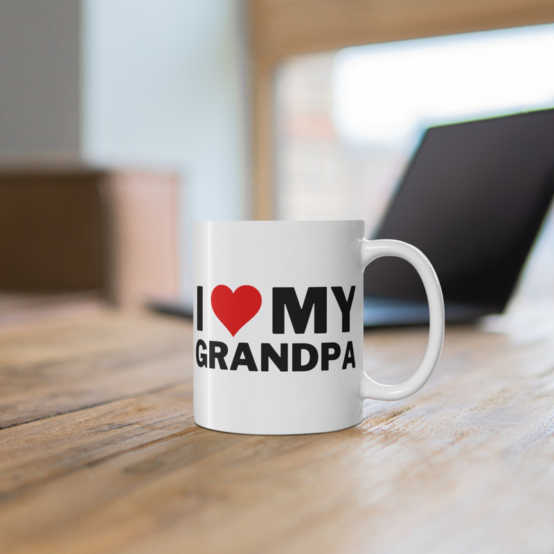 I Love My Grandpa Mug, Grandpa Gift Idea, Grandpa Coffee Mug, Grandpa Mug, I Love My Grandpa, Grandpa Birthday Gift, Grandpa Christmas Gift - 6.jpg