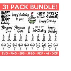 birthday quotes svg bundle, birthday svg, birthday girl svg,birthday shirt svg, birthday gift svg,hand-lettered design,cut files for cricut