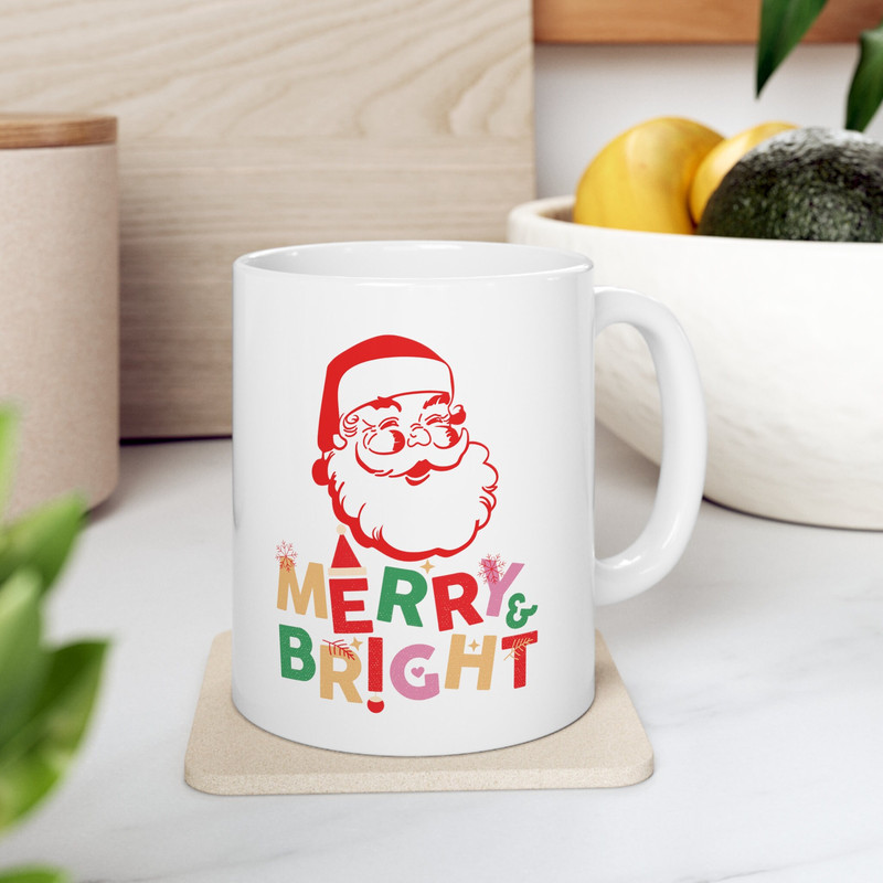 Merry Bright Mug, Merry Bright Christmas Mug, Christmas Gift Idea, Christmas Coffee Mug, Cute Christmas Mug, Winter Mug, Christmas Gift - 2.jpg