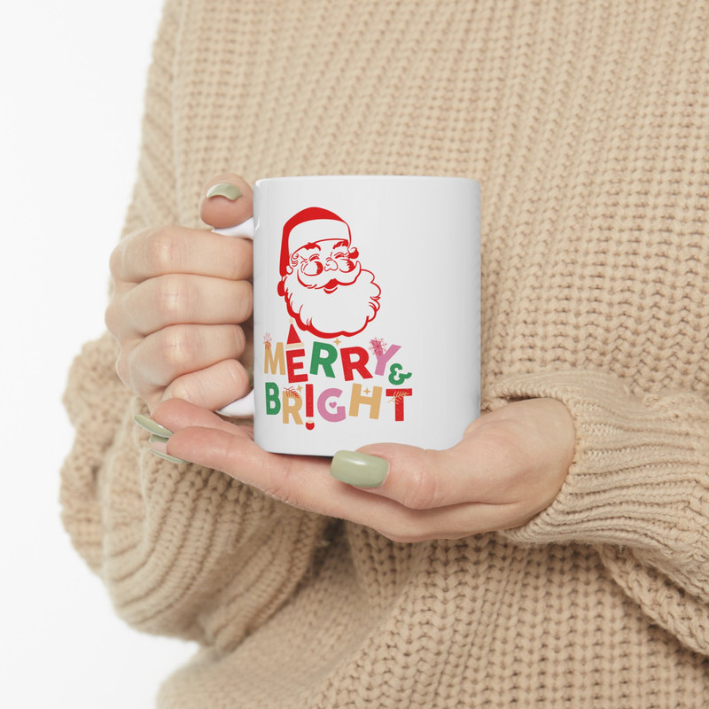 Merry Bright Mug, Merry Bright Christmas Mug, Christmas Gift Idea, Christmas Coffee Mug, Cute Christmas Mug, Winter Mug, Christmas Gift - 4.jpg