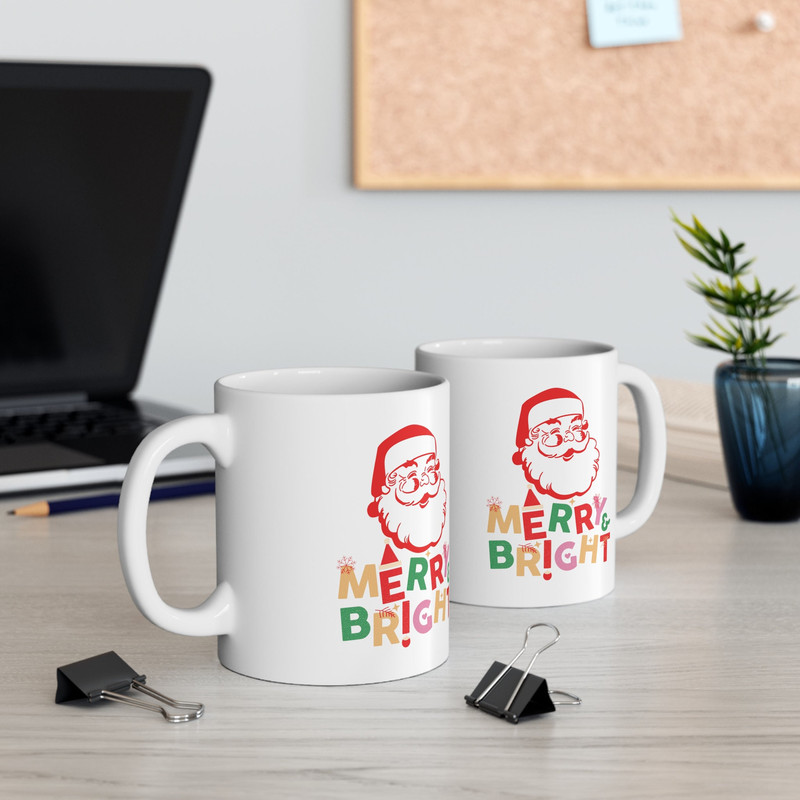 Merry Bright Mug, Merry Bright Christmas Mug, Christmas Gift Idea, Christmas Coffee Mug, Cute Christmas Mug, Winter Mug, Christmas Gift - 9.jpg