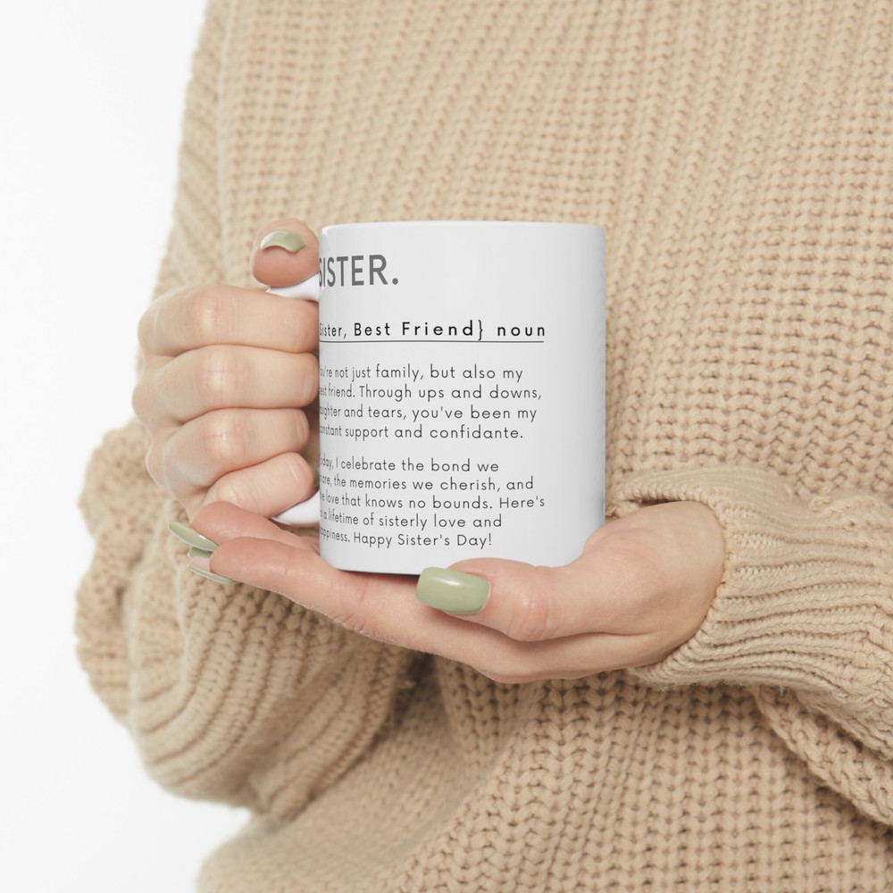 Sisters Best Friend Definition Mug, Best Sister birthday Mug, Sibling Gift, Sister Mug, Sister gifts, Best friends Best Sister, Friendship - 10.jpg