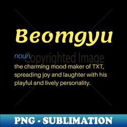 definition of beomgyu txt - vintage sublimation png download - transform your sublimation creations