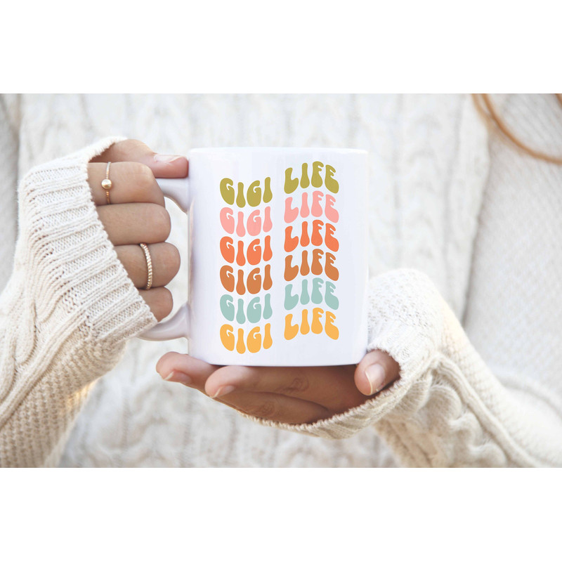 Gigi Life Mug Gigi Gifts Birthday Gift for Gigi Christmas Gift for New Gigi Favorite Mug Coffee Mug 15oz mug 11oz mug - 1.jpg