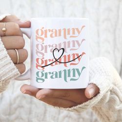 granny mug, granny gift, birthday gift for granny