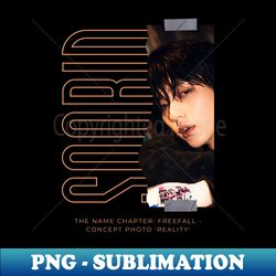 the name chapter freefall soobin txt - artistic sublimation digital file - revolutionize your designs