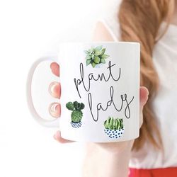 plant lady mug, crazy plant lady, plant lover