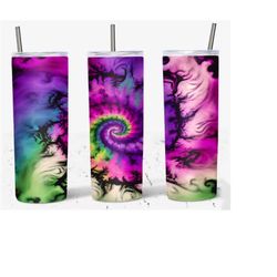 20 oz tie dye skinny tumbler wrap, tie dye tumbler wrap, vibrant wrap, straight tempalte, tapered, sublimation graphics, digital download