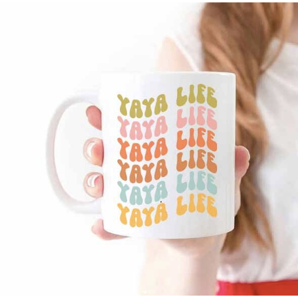 Yaya Life Mug Yaya Gift Birthday Gift for Yaya Christmas Gift for New Yaya Favorite Mug Coffee Mug 15oz mug 11oz mug - 2.jpg