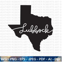 lubbock city svg, texas svg, texas clipart, texas silhouette, texas shape svg, texas cities svg, texas state, cut file cricut, silhouette